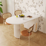 LUXORA DT1212 Sintered Tabletop Half-folding Table Dining 160/180/200cm Stone Length Tabletop