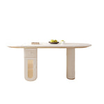 LUXORA DT1212 Sintered Tabletop Half-folding Table Dining 160/180/200cm Stone Length Tabletop