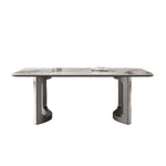 LUXORA DT1218 Dining Table 140/160/180cm Length Sintered Stone Tabletop