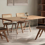 LUXORA DT1220 Thick Table Wood Solid 25mm 140/160/180cm Dining Length Tabletop