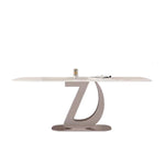 LUXORA DT1221 Sintered Length Table Dining 1140/160/180cm Stone Tabletop