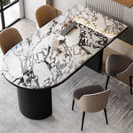 LUXORA DT1224 Thickness Stone 12mm Dining Length Tabletop 140/160/180cm Sintered Table