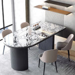 LUXORA DT1224 Thickness Stone 12mm Dining Length Tabletop 140/160/180cm Sintered Table
