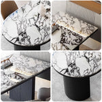 LUXORA DT1224 Thickness Stone 12mm Dining Length Tabletop 140/160/180cm Sintered Table