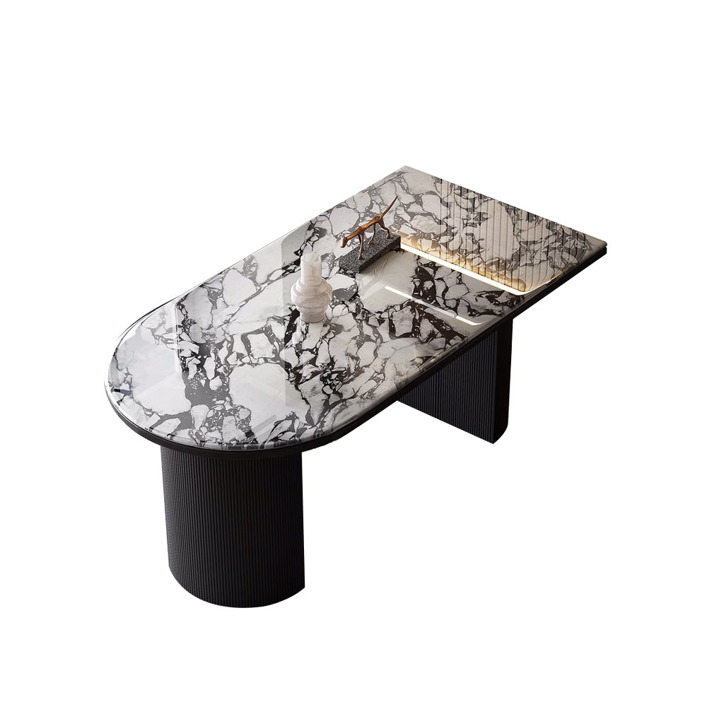 LUXORA DT1224 Thickness Stone 12mm Dining Length Tabletop 140/160/180cm Sintered Table