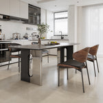 LIVARA DT1237 Style Light Luxury Sintered Dining Stone 140-160-180cm Table