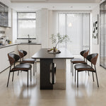 LIVARA DT1237 Style Light Luxury Sintered Dining Stone 140-160-180cm Table