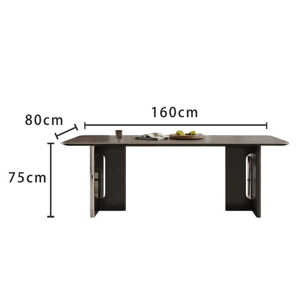 LIVARA DT1237 Style Light Luxury Sintered Dining Stone 140-160-180cm Table