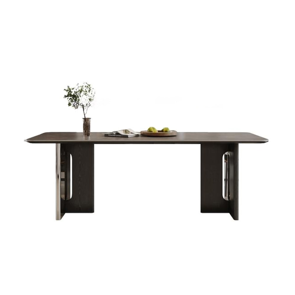 LIVARA DT1237 Style Light Luxury Sintered Dining Stone 140-160-180cm Table