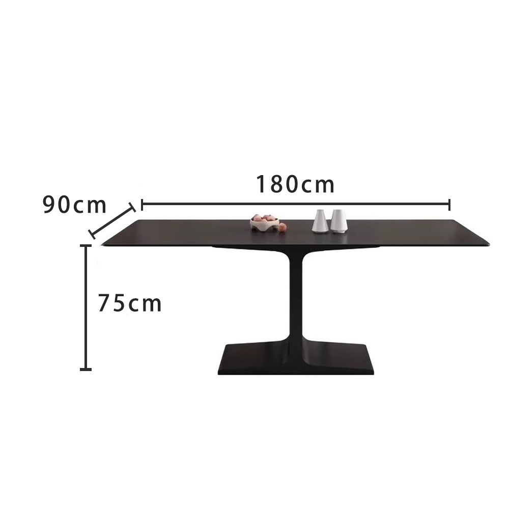 LIVARA DT1238 Dining Minimalist Sintered Style 140-160-180cm Stone Table