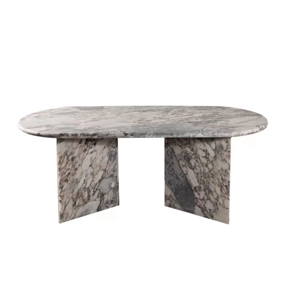 LUXORA DT1252 Luxury Style Marble 160-180-200-220cm Light Dining Table