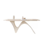 LUXORA DT1273 Minimalist Stone Sintered Style 140-160-180cm Dining Table