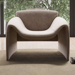LIVARA EC1007 Sponge Crab Velvet Leisure High-Density Chair