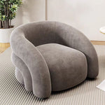 LIVARA EC1010 Leisure Stainless Rainbow Chair Imported Velvet Steel Pine Chair