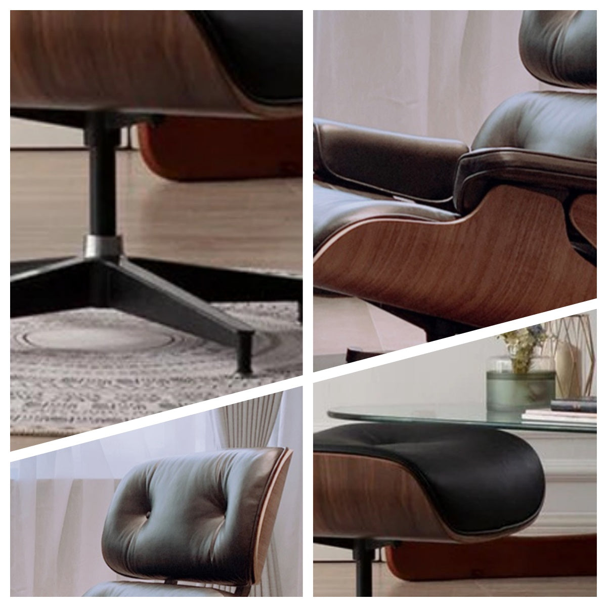LIVARA EC1021 Casual with Business Chair Footrest