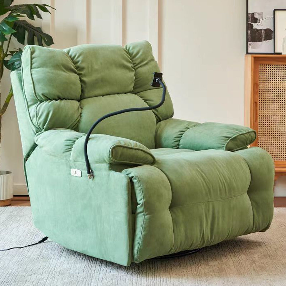 LIVARA EC1028 Phone Fabric Holder Electric Leisure Matte Reclining Chair