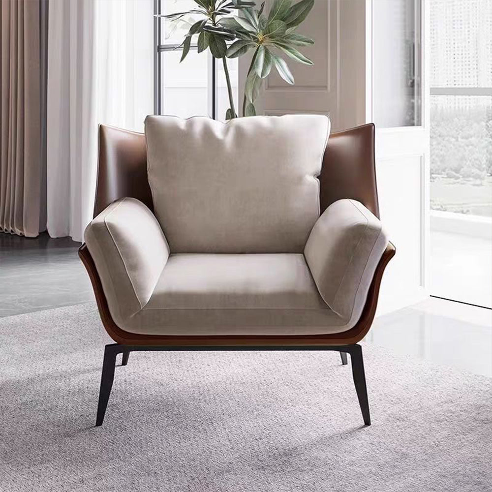 LIVARA EC1032 Cotton Leisure Molded Morden Minimalist Chair