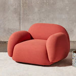 LIVARA EC1039 High-Resilience Frame Foam Wooden Leisure Chair