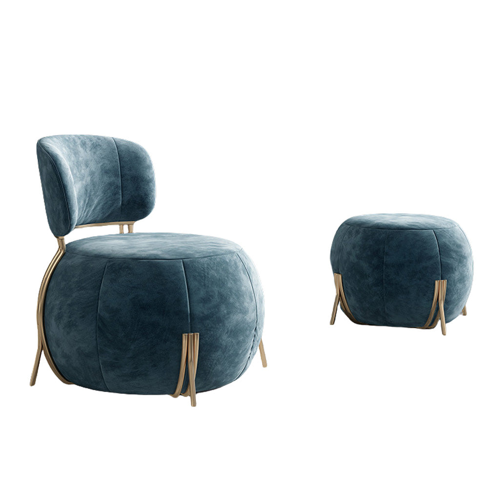 LIVARA EC1045 Iron Foam Frame Filling Leisure Chair