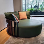 LUXORA EC1050 Foam Bentwood Frame Wooden Leisure High-Resilience Chair