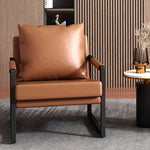 LIVARA EC1056 Frame, with and Eucalyptus High-Density Foam, Chair Leisure Black Frame Legs