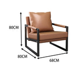 LIVARA EC1056 Frame, with and Eucalyptus High-Density Foam, Chair Leisure Black Frame Legs