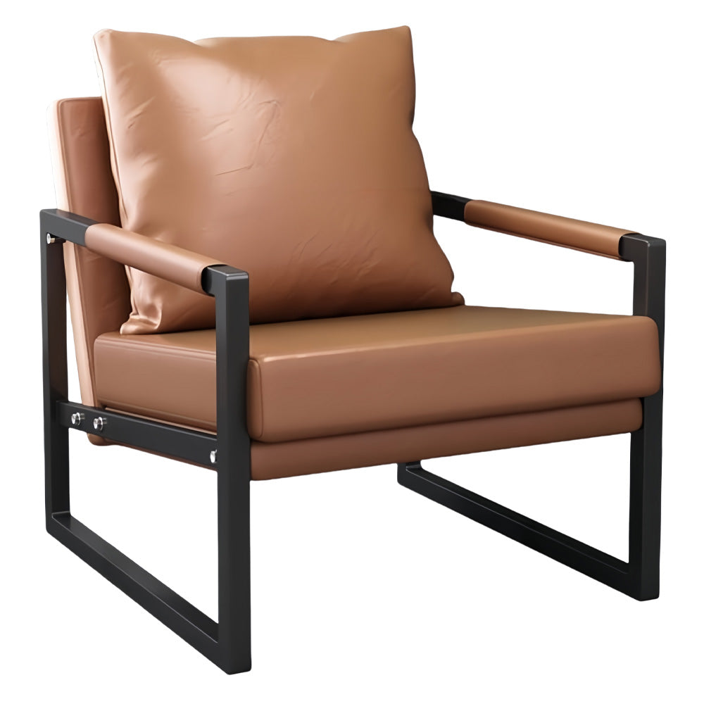LIVARA EC1056 Frame, with and Eucalyptus High-Density Foam, Chair Leisure Black Frame Legs