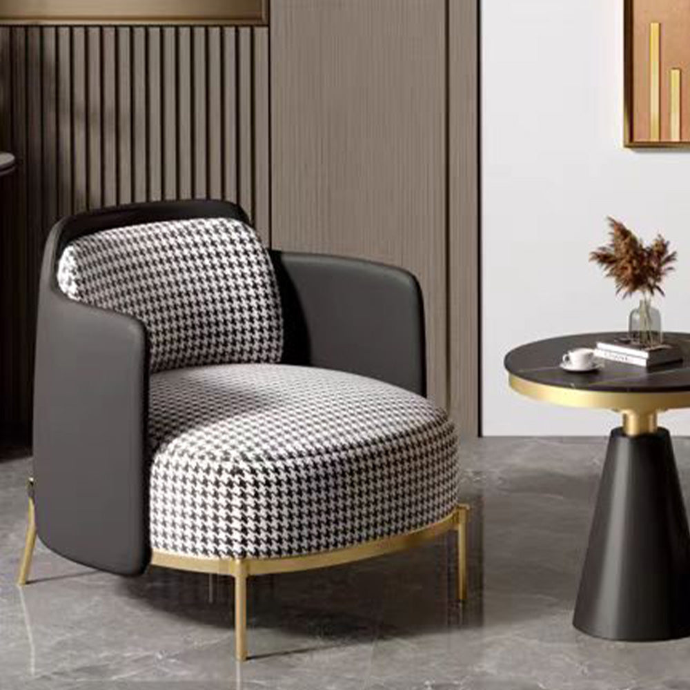 LIVARA EC1059 Curved and with Foam Leisure Eucalyptus High-Density Wood Frame Chair