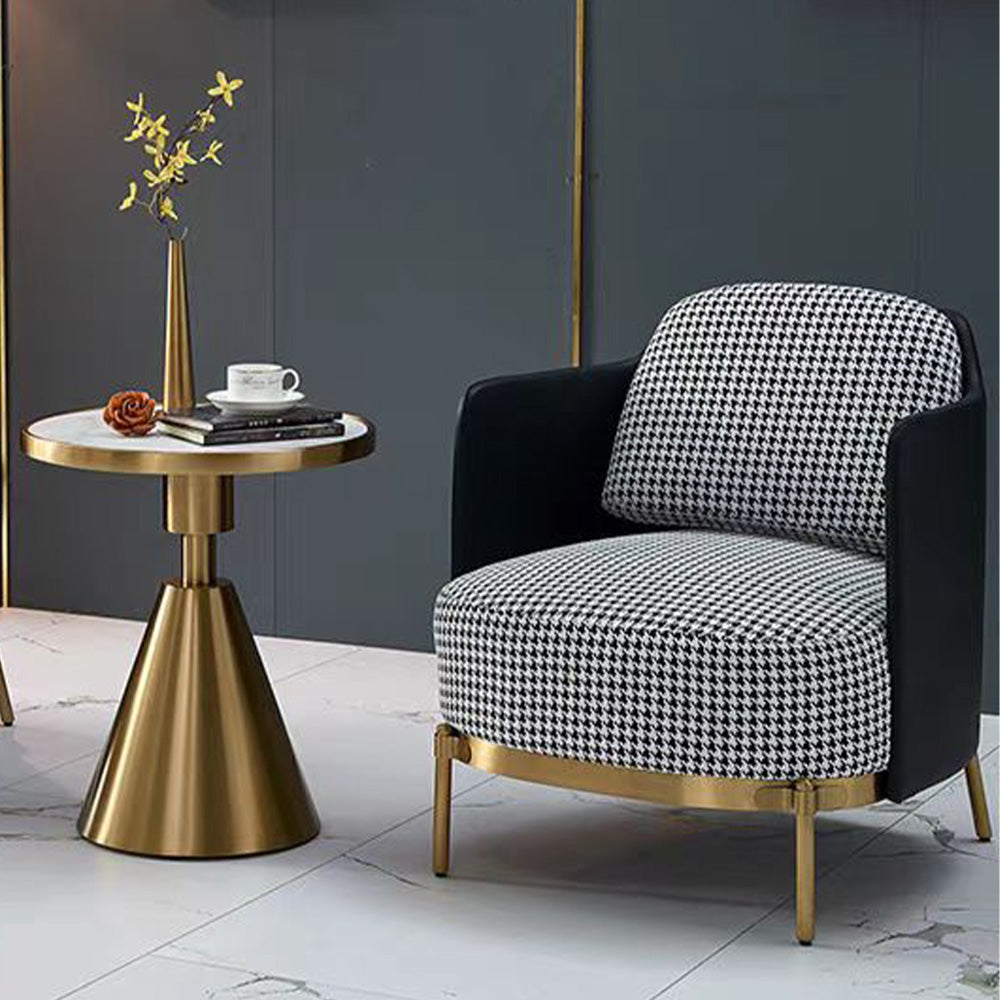 LIVARA EC1059 Curved and with Foam Leisure Eucalyptus High-Density Wood Frame Chair