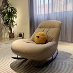 LIVARA EC1061 Rocking Legs High-Density and Leisure with Foam Wooden Frame Chair