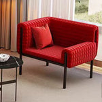 LIVARA EC1073 High-End and Ash with White Design Wood Fabric Leisure Chair
