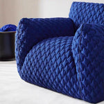 LIVARA EC1080 High Resilience Fabric with Foam 3D Leisure Chair