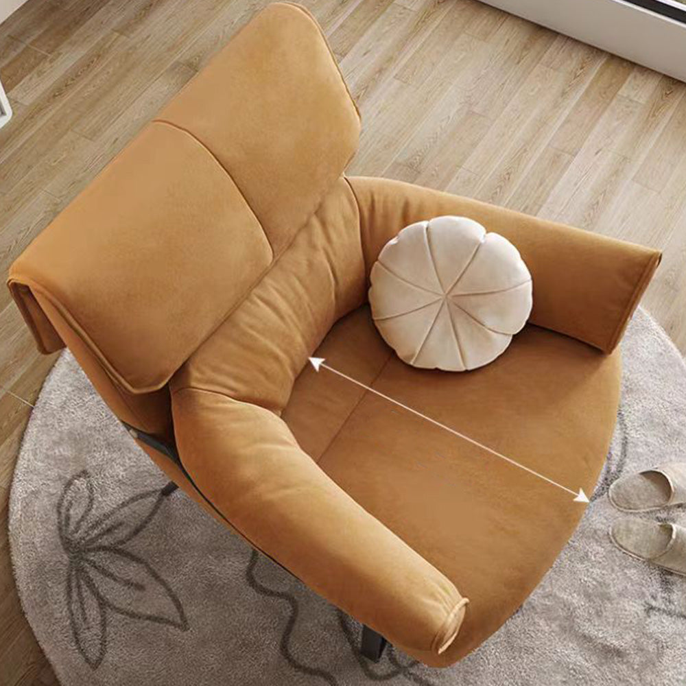 LIVARA EC1085 Steel Frame Solid and Carbon Wood Chair