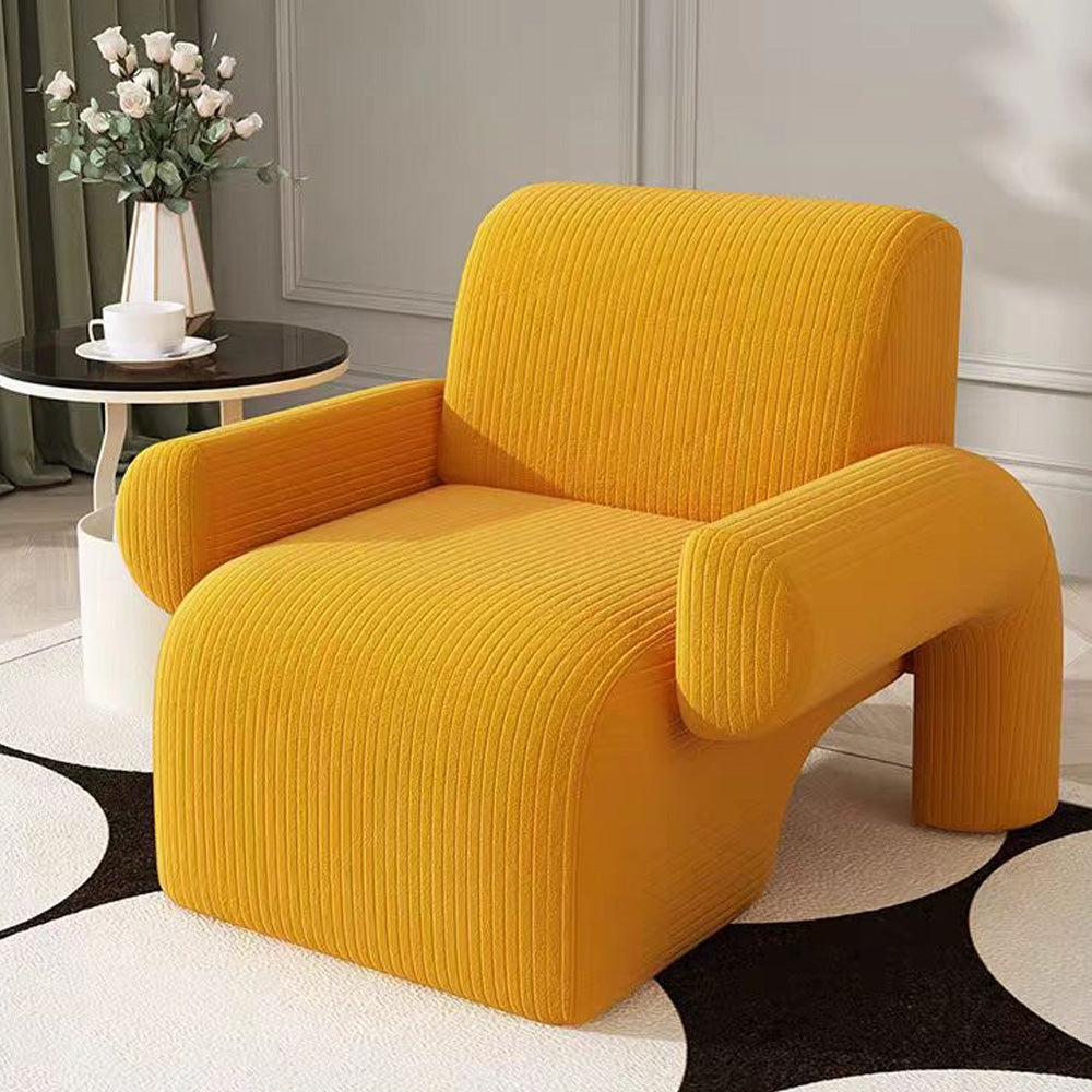 LIVARA EC1086 Wood Solid Frame High-Density with Foam Leisure Chair
