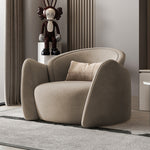 LIVARA EC1088 Leisure Wooden Frame Chair