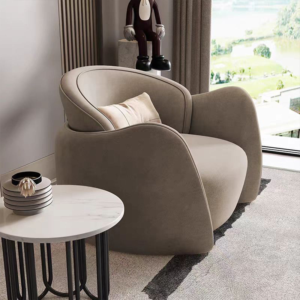 LIVARA EC1088 Leisure Wooden Frame Chair