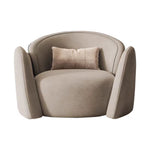 LIVARA EC1088 Leisure Wooden Frame Chair