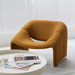 LIVARA EC1089 Leisure with Fleece Molded Chair Upholstered Teddy Cotton Chair