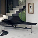 LUXORA EC1093 Ultra-Fiber Stainless High-End Fiberglass Leather Steel Leisure Chair