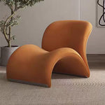 LIVARA EC1100 Stylish Leisure Design Metal Velvet Tech Chair