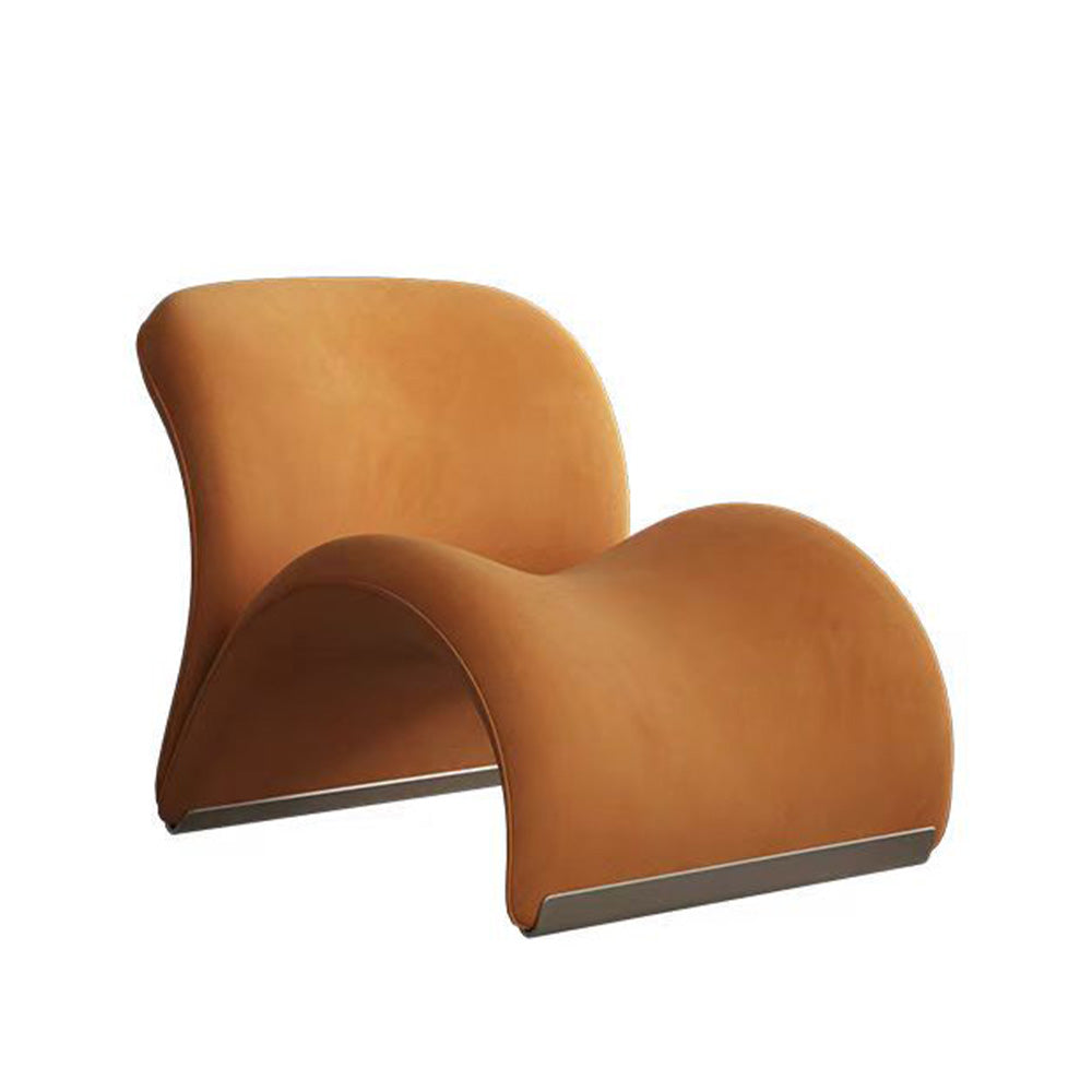 LIVARA EC1100 Stylish Leisure Design Metal Velvet Tech Chair