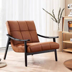 LIVARA EC1104 Wood White Leisure Ash Frame Chair