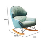 LIVARA EC1106 Chair - Antibacterial Rocking Green