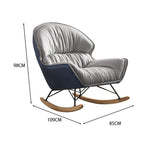 LIVARA EC1106 Chair - Rocking Antibacterial Grey