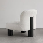 LIVARA EC1118 High-Density Fabric Frame Leisure Foam Steel Chair