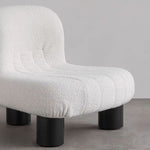 LIVARA EC1118 High-Density Fabric Frame Leisure Foam Steel Chair