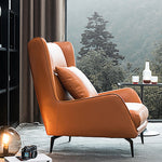 LIVARA EC1125 with Frame Wood Solid Chair Footrest
