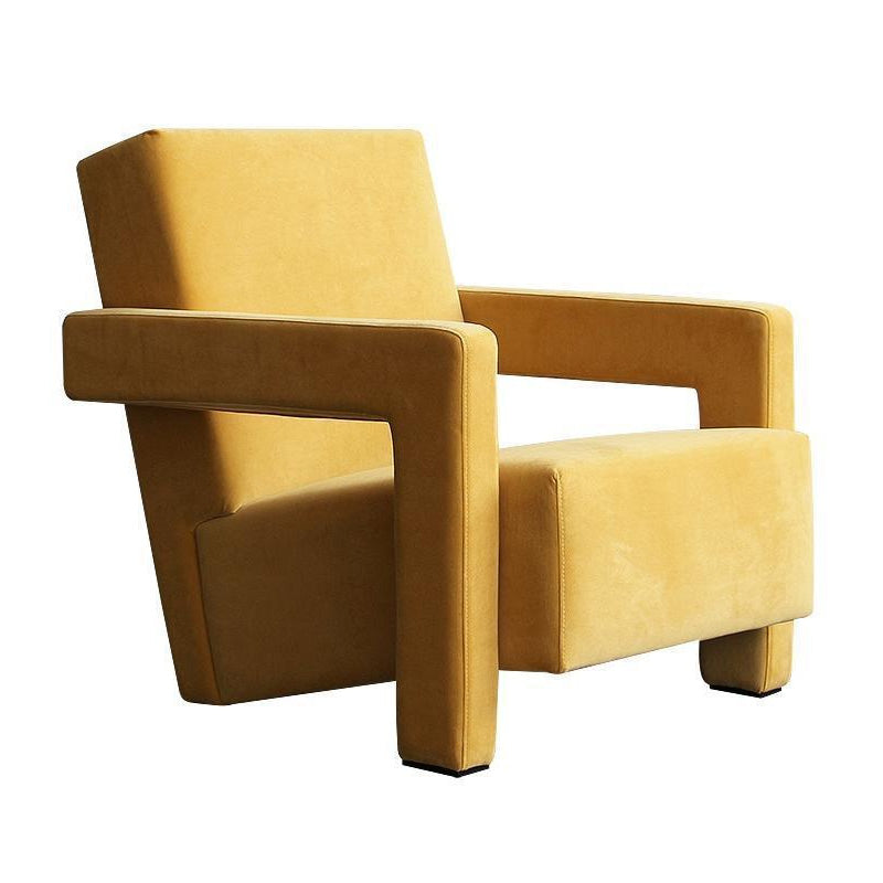 LIVARA EC1132 Cotton Fabric Linen Leisure Chair