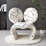 LIVARA EC1141 Stylish Cotton Shaped Leisure Chair