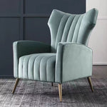 LIVARA EC1143 Fabric High-Quality Leisure Linen Chair